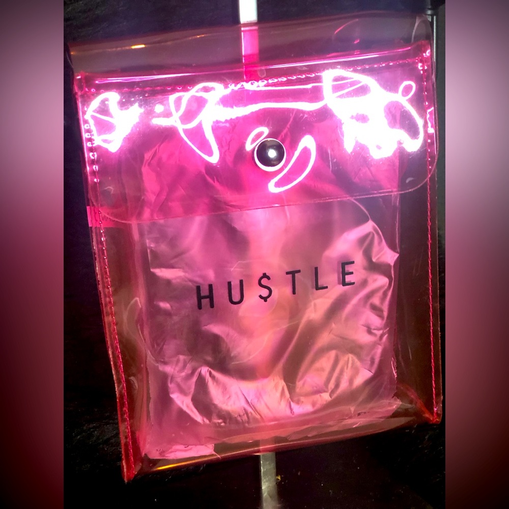 Hot pink hustle bag